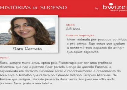 Saiba mais sobre Sara Perneta, uma Histrias de Sucesso Bwizer